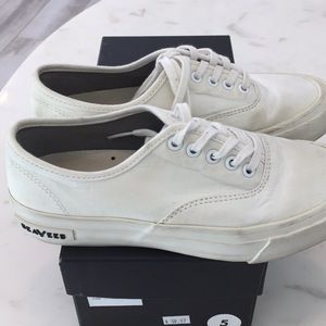 Sea Vees for JCrew in Canvas White size 5
